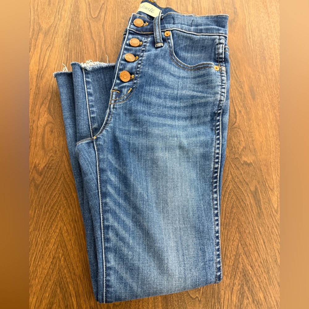 Madewell 10” High Rise Skinny Crop - Picture 16 of 16